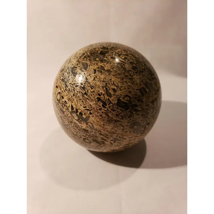 Large Heavy Marble Sphere Orb Paperweight Magnum Pakistan
