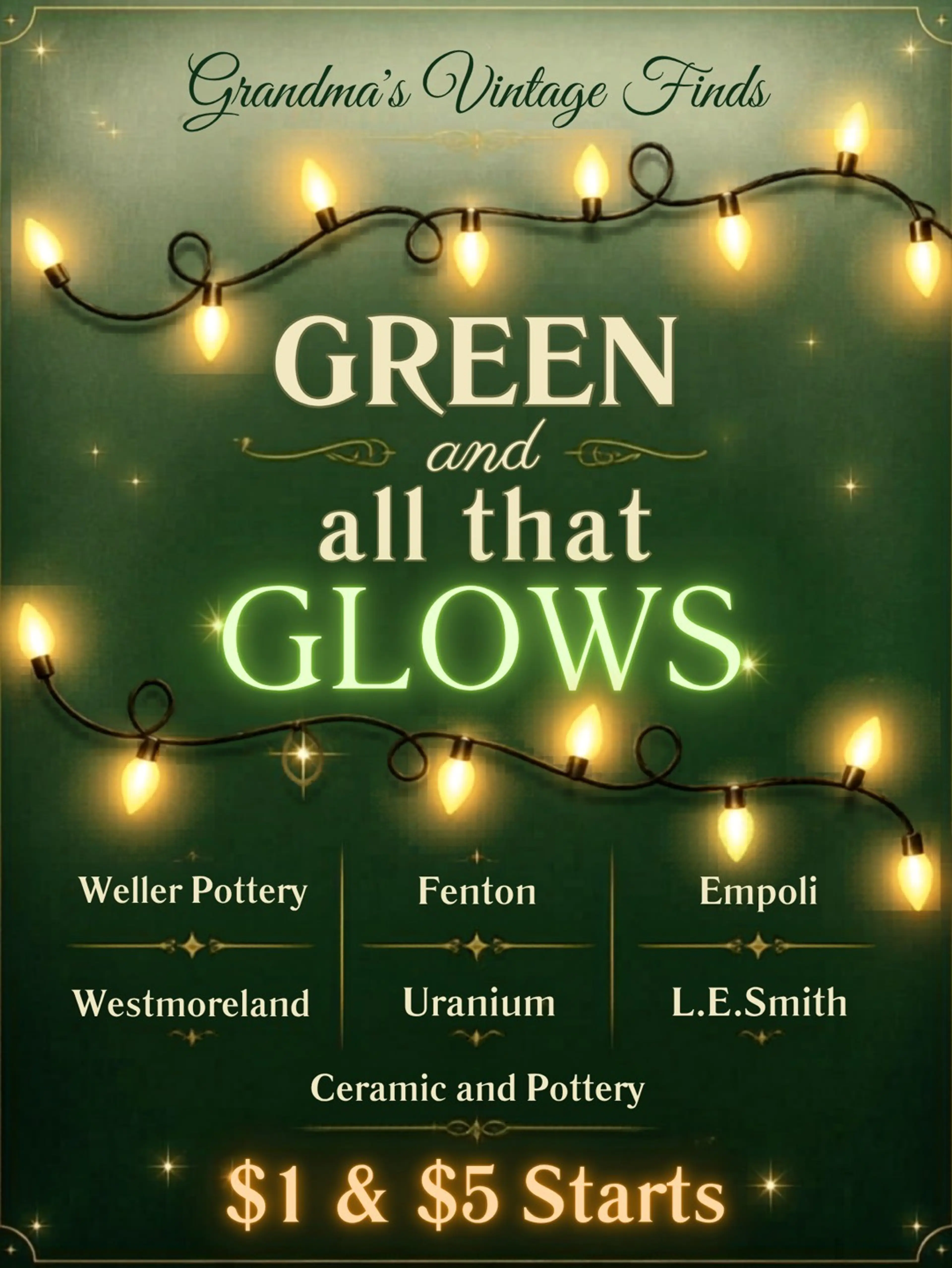 Everything Green And And GLOWS