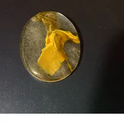 Beautiful And Unique Polished Oval Stone Pendant