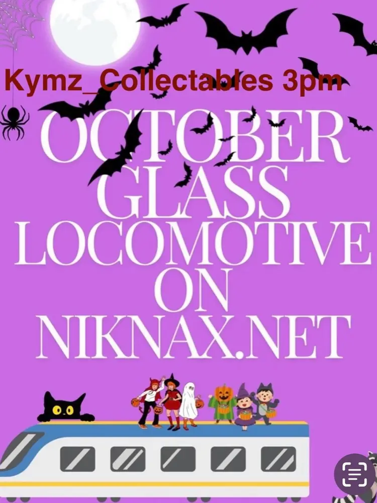 October Glass Locomotive 