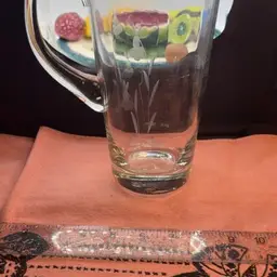 Hand Blown Glass Pitcher