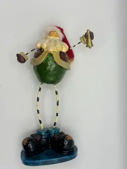 Fun Santa Figurine 8”