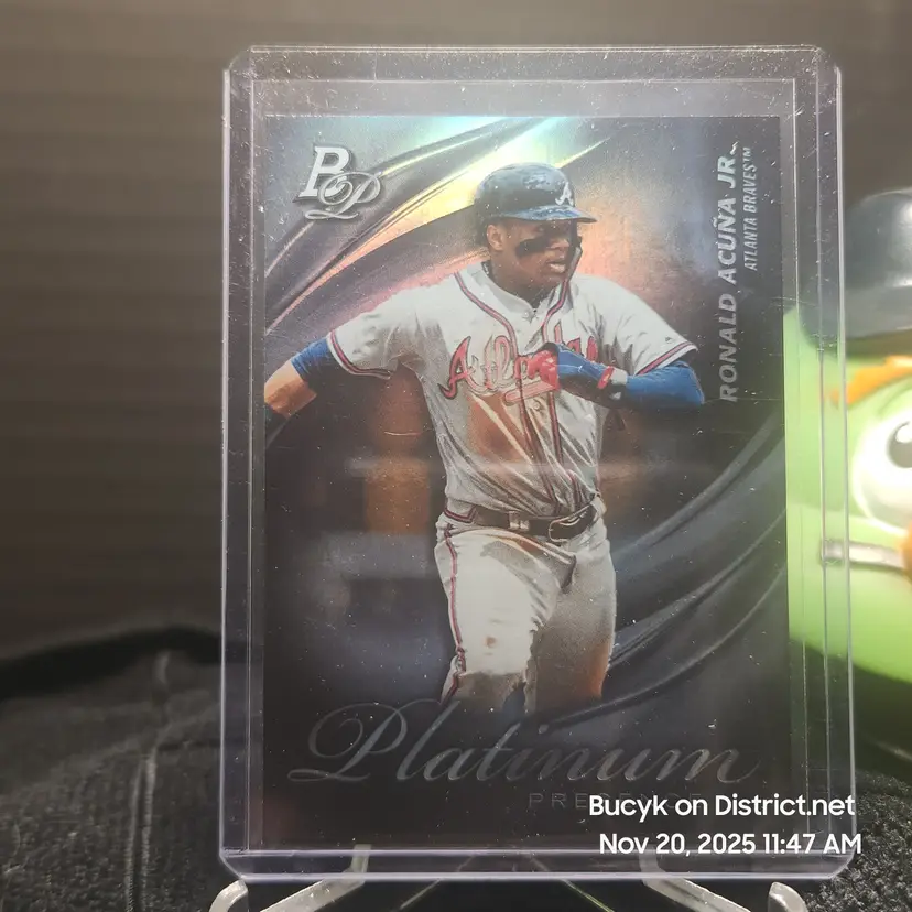 2019 Bowman Platinum - Ronald Acuna Jr Atlanta Braves