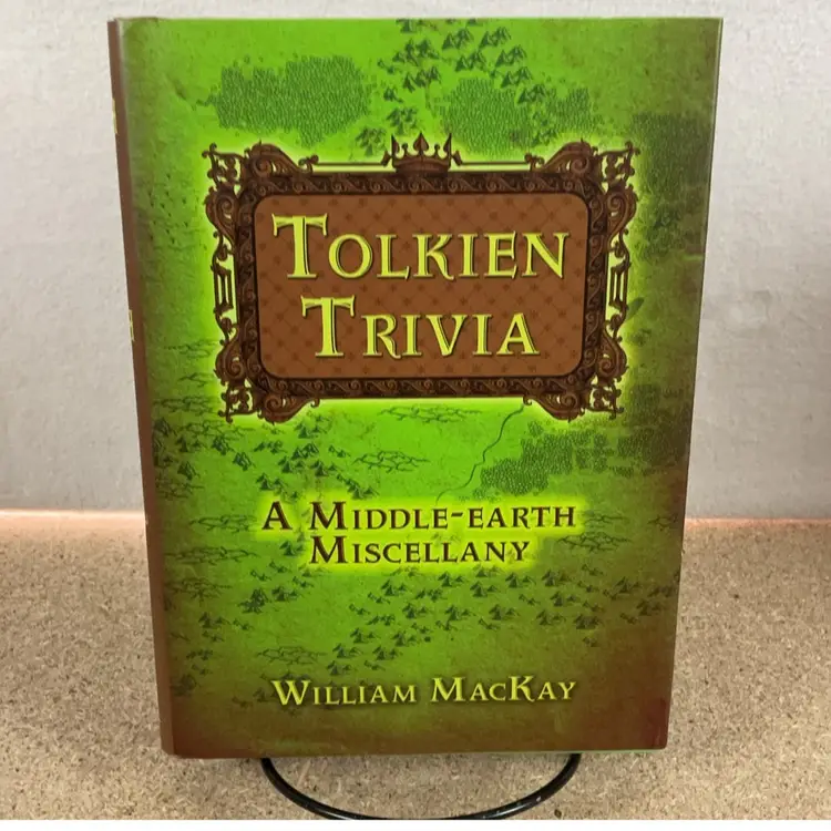 Tolkien Trivia | A Middle-Earth Miscellany | William MacKay | Fall River Press Hardcover 2012