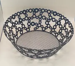 Metal Basket Welded Washers With Mesh Bottom.
