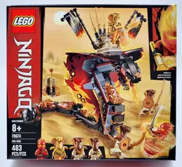 LEGO Ninjago: Fire Fang 70674, sealed set