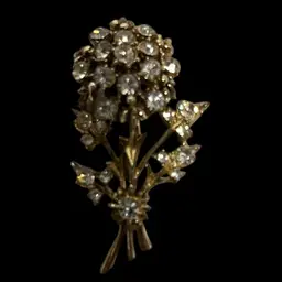 Rhinestone Brooch