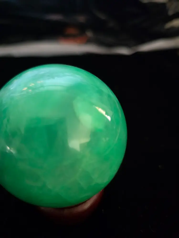 Faux Jade Orb Heavy