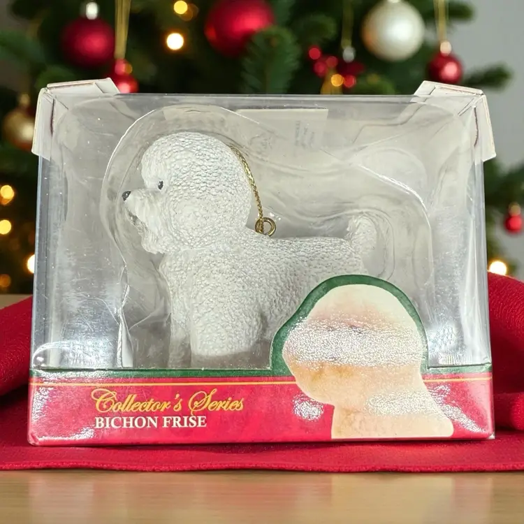 ACA Collector's Series II Bichon Frise Ornament NIB Limited Edition