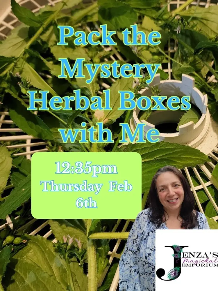 Pack The Herbal Mystery Box With Me 