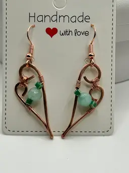 Handmade Copper Earrings