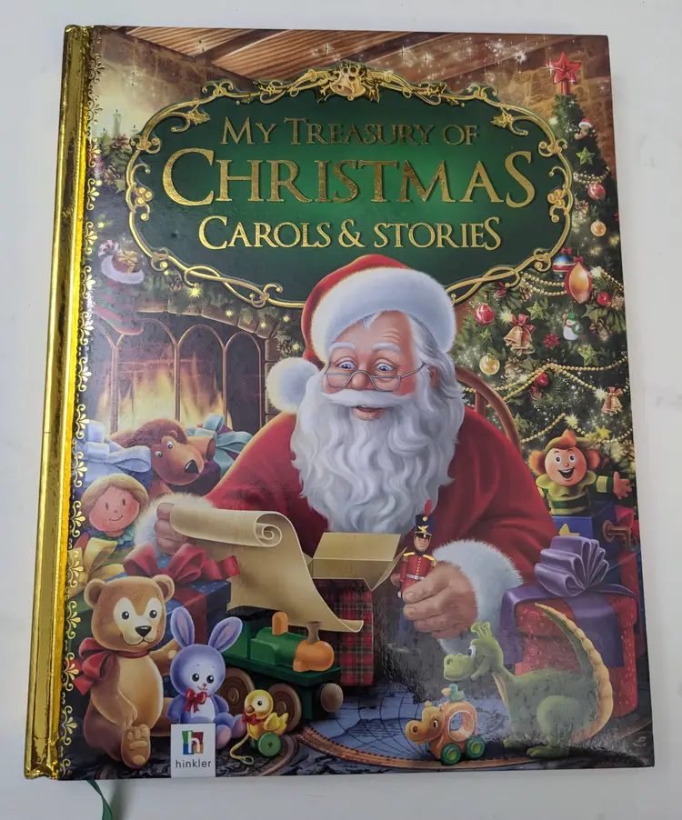 My Treasury of Christmas Carols & Stories (Hardcover)