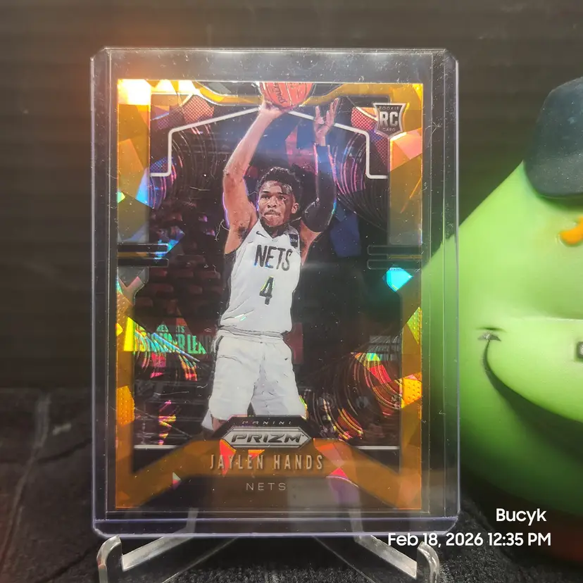 2019-20 Panini PRIZM Orange Ice - Jaylen Hands Brooklyn Nets
