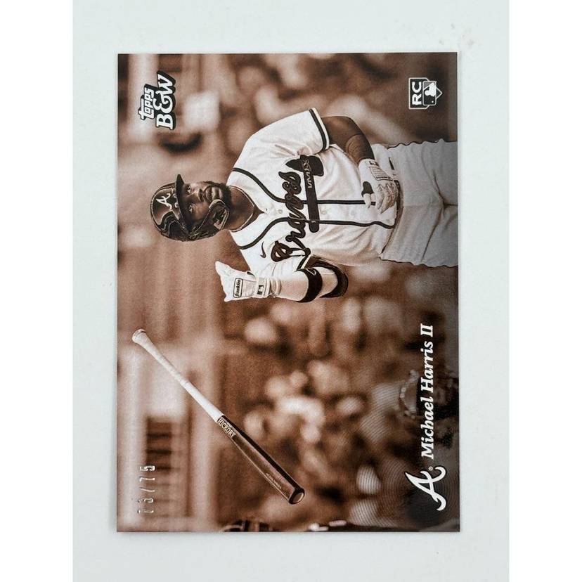 2023 Topps Black & さみしく White Baseball