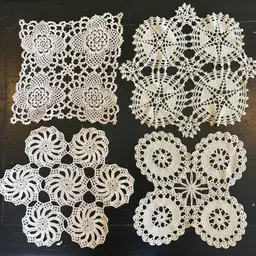 Mixed Lot of Vintage Hand Crocheted Doilies #55