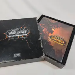 World of Warcraft Cataclysm Collector’s Edition Box -Most Items Sealed Blizzard