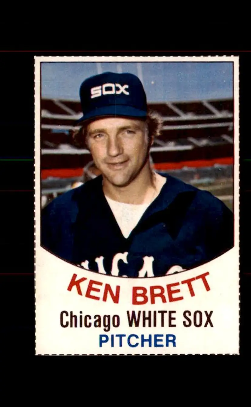 1977 Hostess #65 Ken Brett - (pk1) - Chicago White Sox
