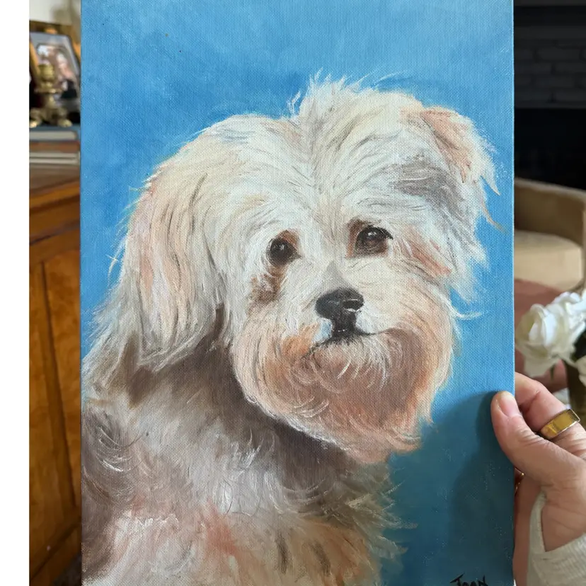 Original Dog Painting