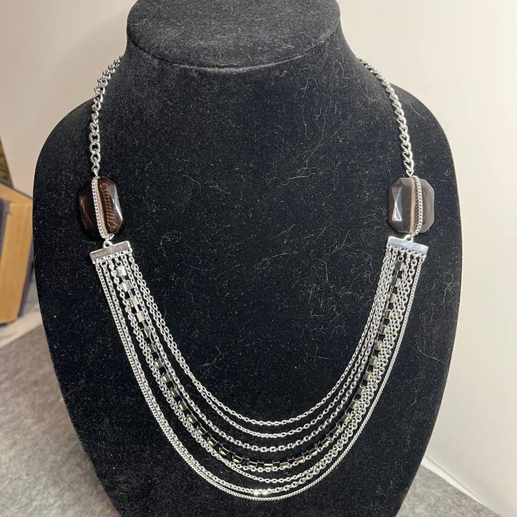 Banana Republic Silver Tone Necklace