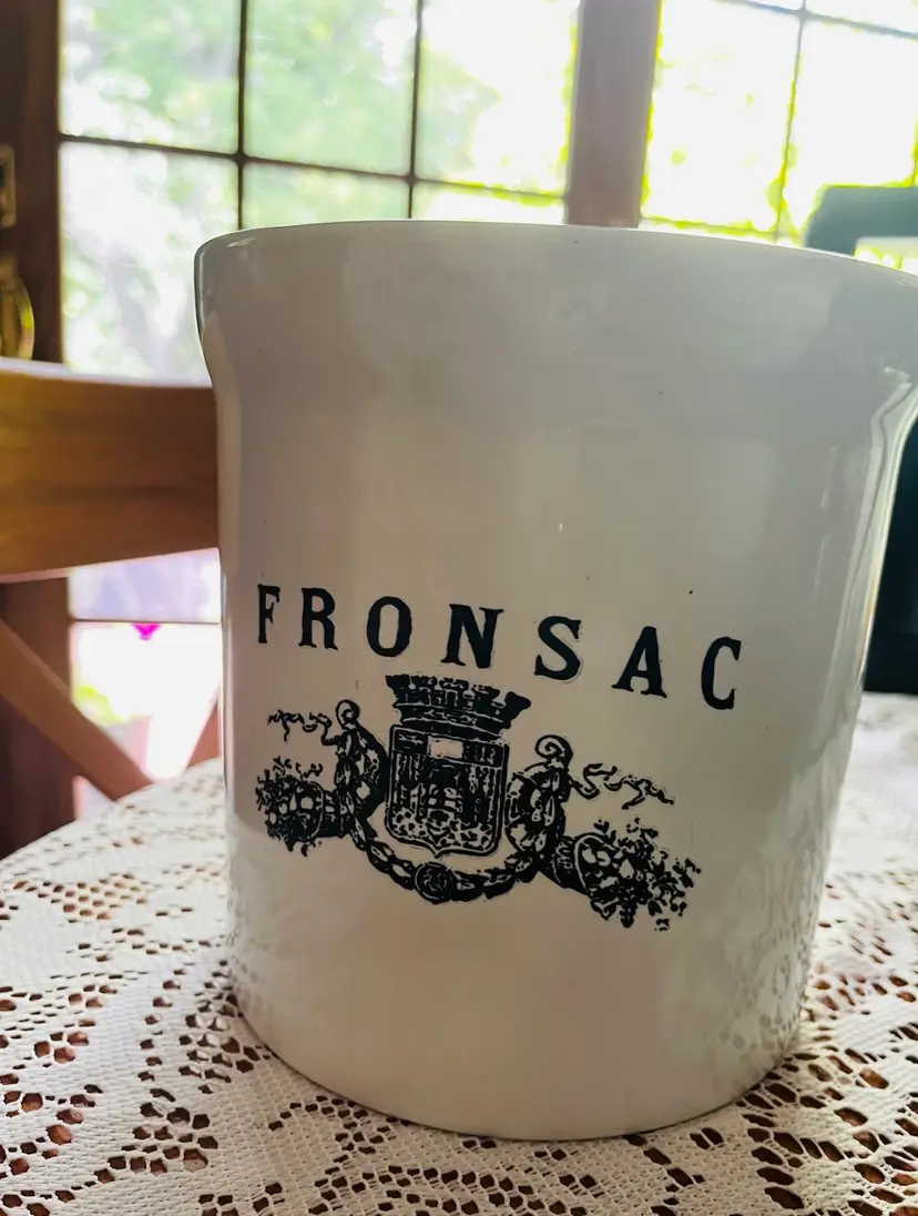 Parisian Labeled Kitchen Crock