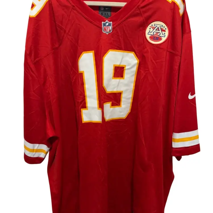 New$130 KADARIUS TONEY NIKE KANSAS CITY CHIEFS RED HOME GAME FOOTBALL JERSEY 5XL