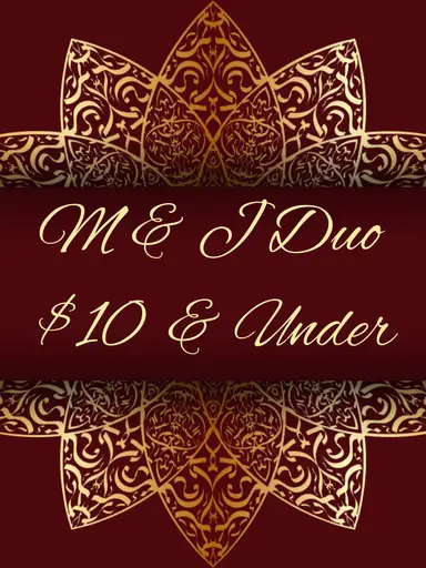M & J Duo! $10 & Under! 🥳 Hope You Can Stop By And Say Hi! No Pressure To Buy! ❤️