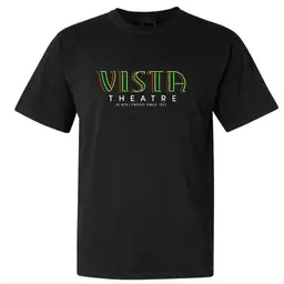 Black - 2XL - Vista Theatre Throwback T-Shirt