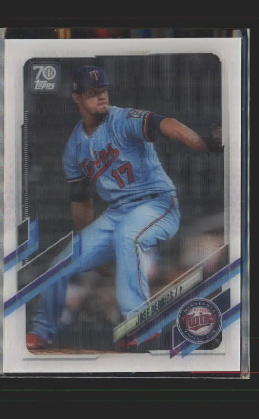 2021 Topps On-Demand Set 6: MLB 3D #395 Jose Berrios - (138) - Minnesota Twins
