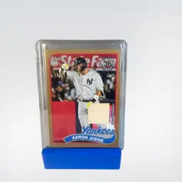 Aaron Judge 17/50 Gold Relic 2024 Topps 1989 New York Yankees