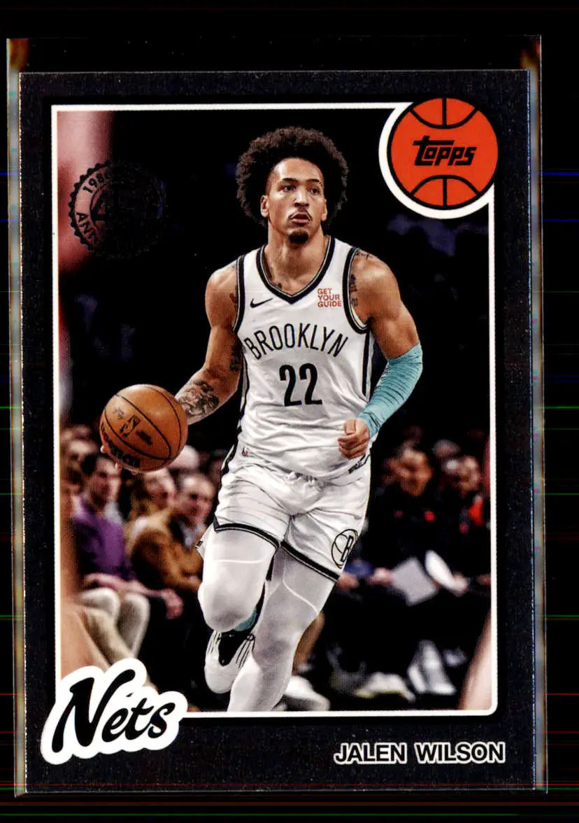 Jalen Wilson 2025-26 Topps 1980-81 Topps Basketball #80BK-9 - (135) - Brooklyn Nets