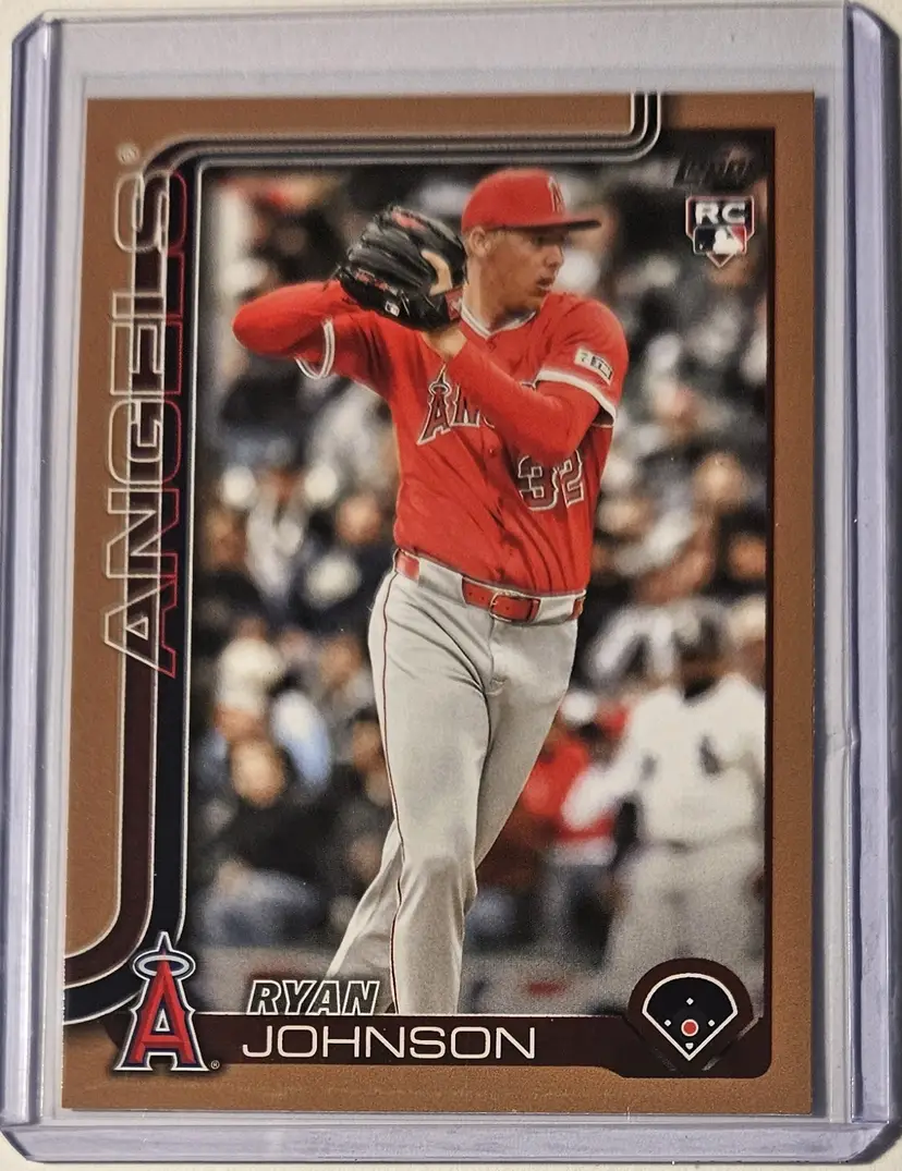 2025 Topps Update Gold Ryan Johnson RC 0143/2025