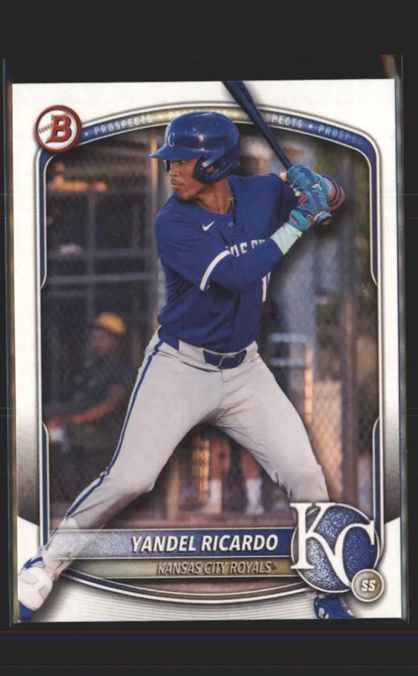 2025 Bowman Draft #BD-31 Yandel Ricardo - (137) - Kansas City Royals