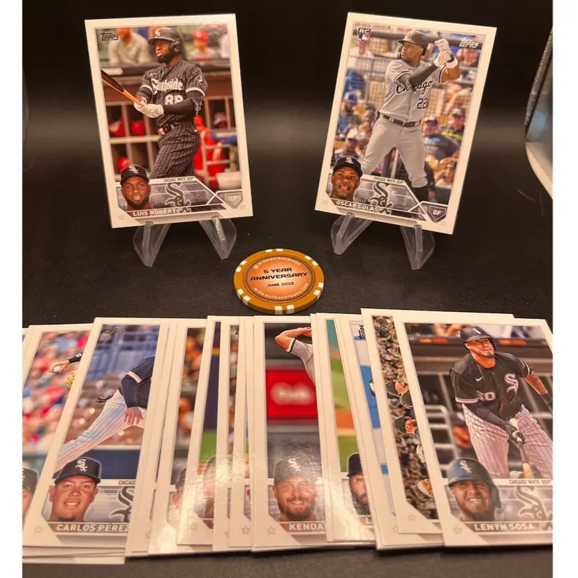 Chicago White Sox 2023 Topps Complete Team Set