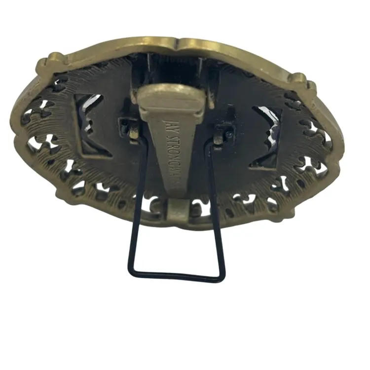 Jay Strongwater Brass Mini 2-in Clip Frame Swarovski Crystals Neiman Marcus