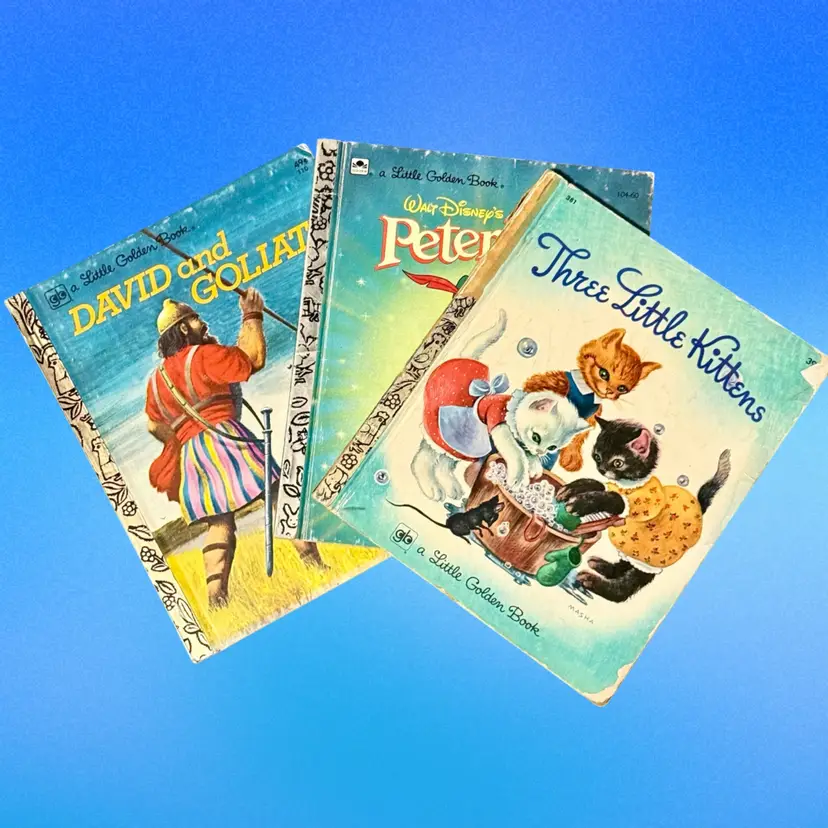 Amazing LGB Lot/3 Vintage Assorted Children’s Books (KK)