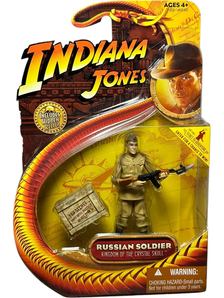 Indiana Jones Kingdom of Crystal Skull Action Figure Russian Soldier 2008