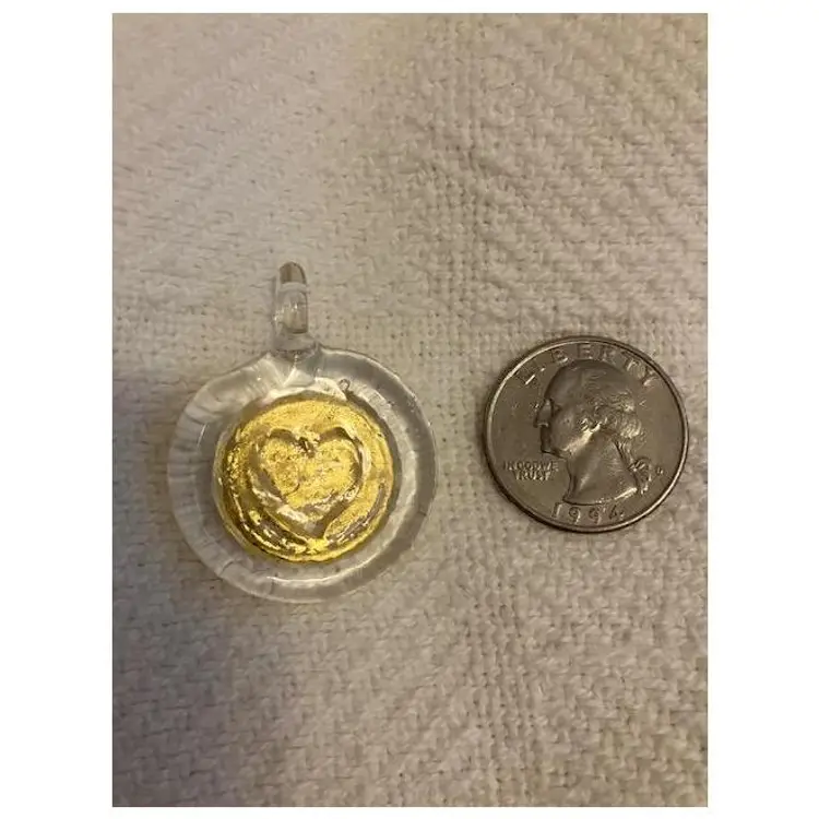 Acrylic Heart Pendant