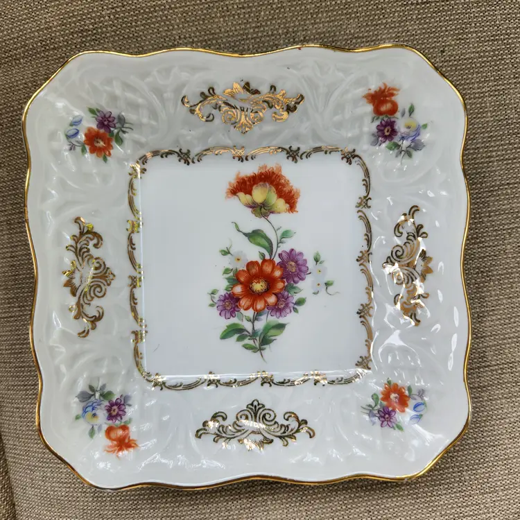 Trinket/Candy Dish 4" Bavaria Schumann-Germany U.S. Zone