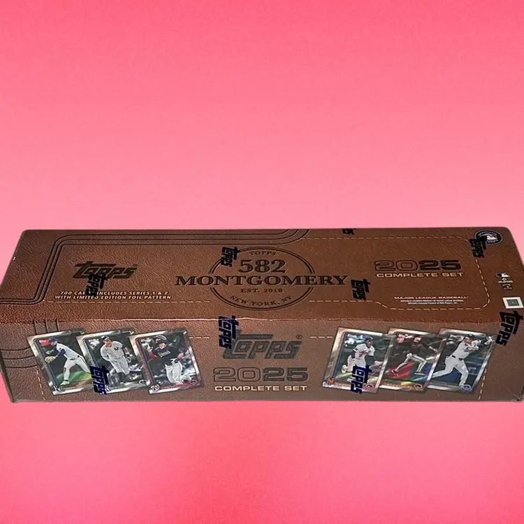 2025 Topps Baseball Montgomery Club Set (sealed) For Susan G Komen