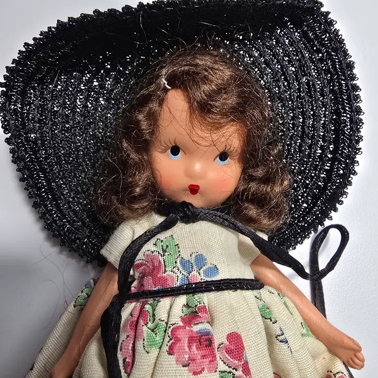 Nancy Ann Storybook Doll Southern Belle Bisque Frozen Leg
