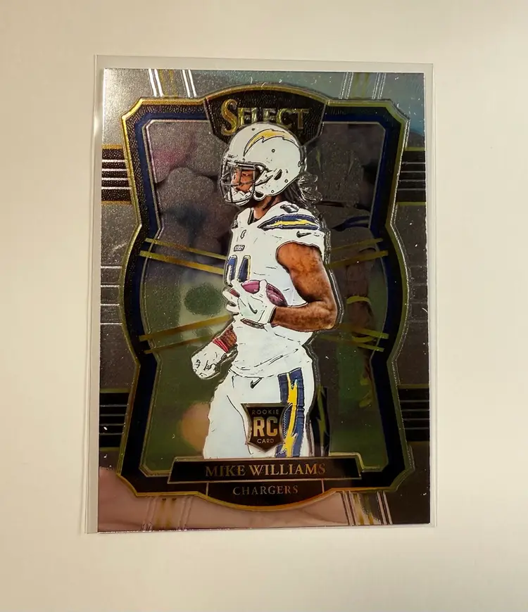 Mike Williams 2017 Panini Select Football Premier Level Silver Prizm #138 RC Chargers