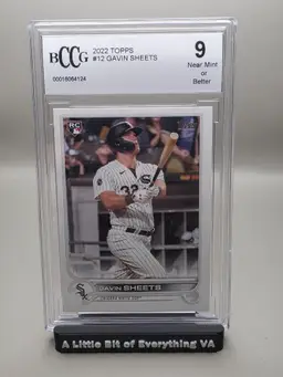 Gavin Sheets #12 2022 Topps BCCG 9