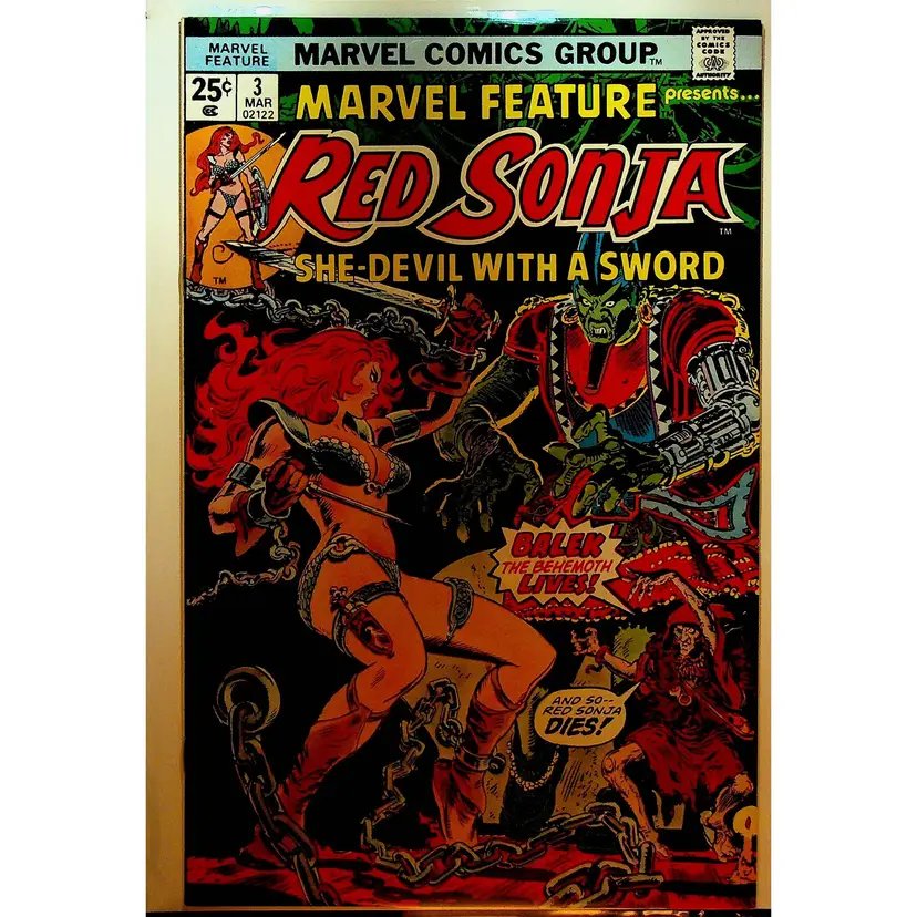 Marvel Feature 3 Red Sonja