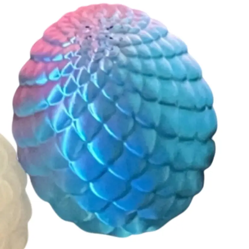 Snake 🐍 Egg Blue And Pink