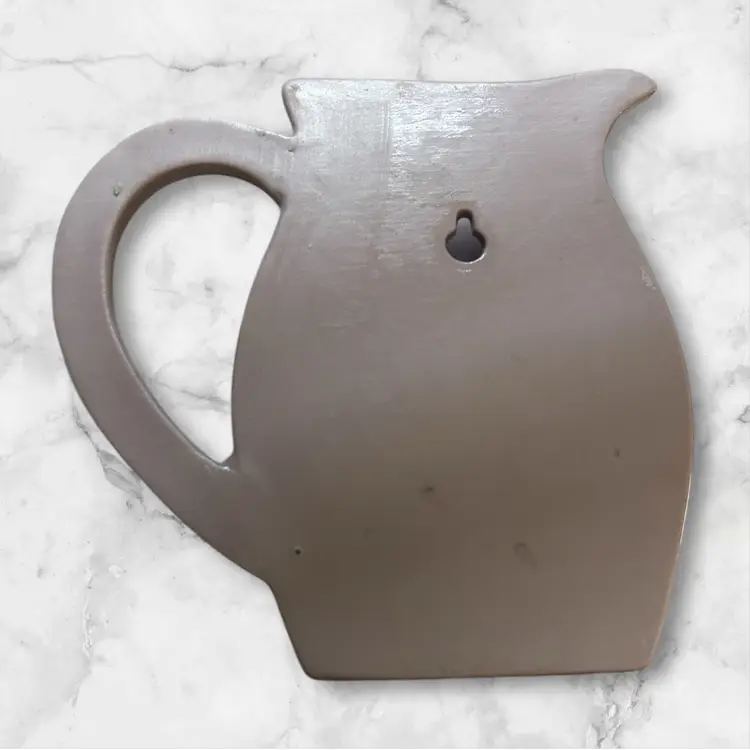 Pink Pottery Milk Jug Wall Pocket-Hobbiest