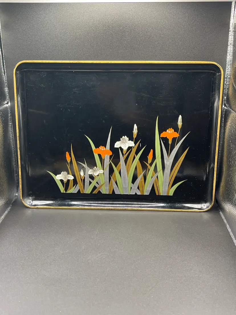 Vintage Otagiri Laquerware Tray