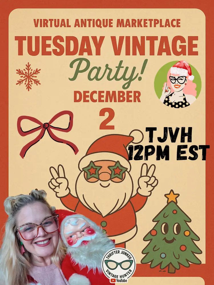 VAMP Tuesday Vintage Party with Thrifter Junker Vintage Hunter 