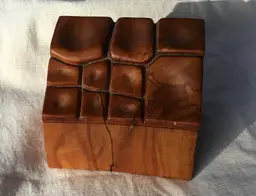 Raya Teak Ashes Casket