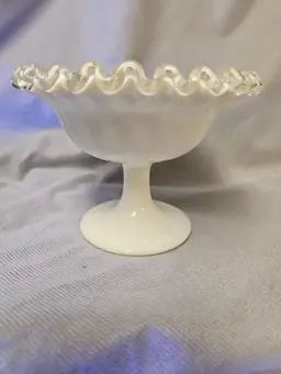 Fenton Silver Crest Small Compote