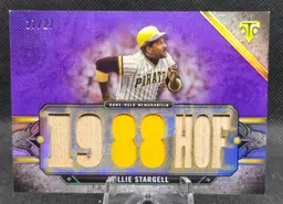 2024 Topps Triple Threads Willie Stargell Legend Relic 27/27
